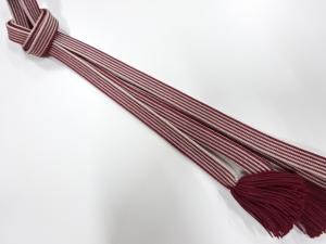 正絹　撚り房　手組帯締め